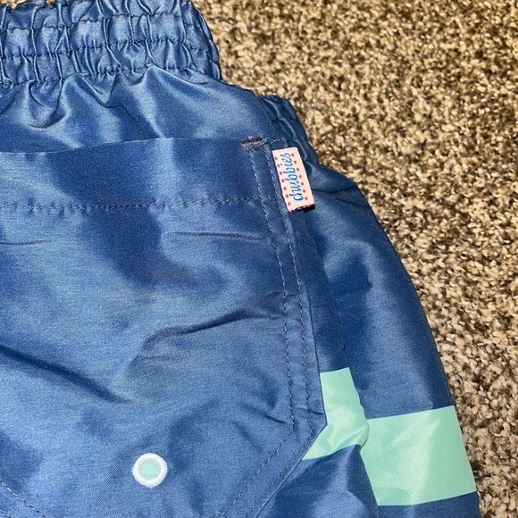 Chubbies Men Swim Trunks XL  blue white red green strip - Picture 4 of 6